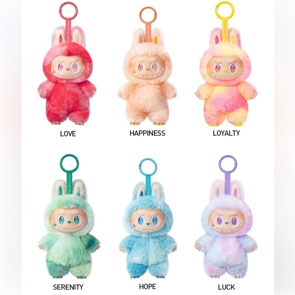 Labubu Big into Energy Series, “Happiness” Peach Plush Blind Box Opened/Resealed - Picture 3 of 5
